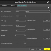 Print Options for Photon M3 Plus