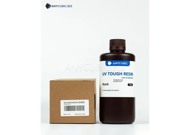 Фото 5 - BLACK Tough Flexible UV Resin Anycubic 1kg