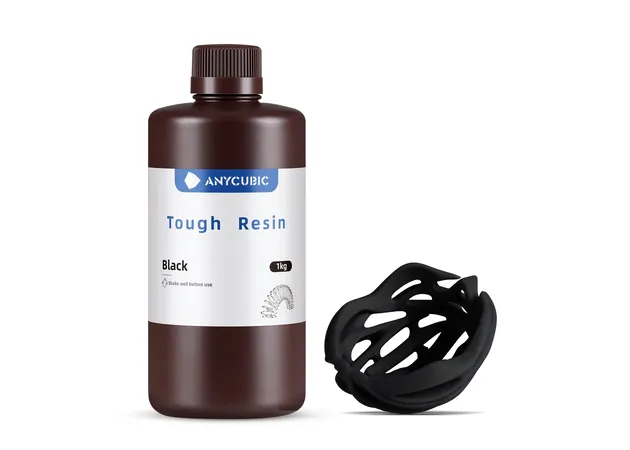 Фото 2 - BLACK Tough Flexible UV Resin Anycubic 1kg