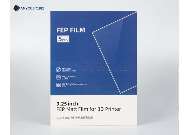 Фото 2 - FEP Matt Film for Anycubic Photon M3 Plus 260 x 175 mm 5 pcs