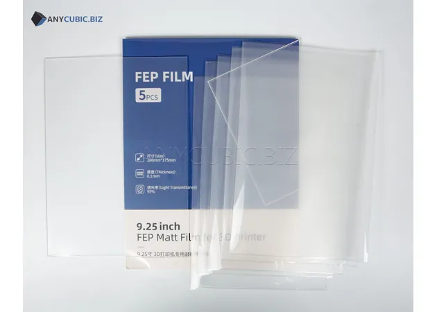 Фото 4 - FEP Matt Film for Anycubic Photon M3 Plus 260 x 175 mm 5 pcs