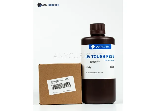 Фото 5 - GRAY Tough Flexible UV Resin Anycubic 1kg