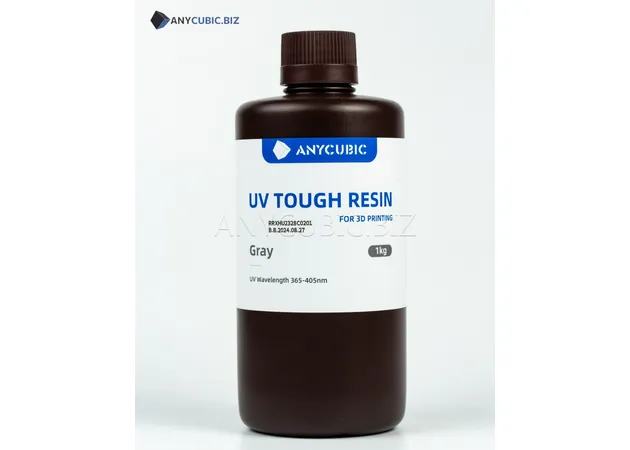 Фото 4 - GRAY Tough Flexible UV Resin Anycubic 1kg