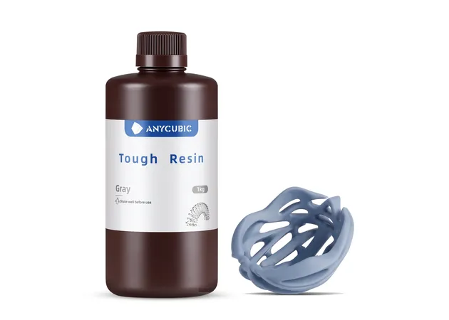 Фото 2 - GRAY Tough Flexible UV Resin Anycubic 1kg