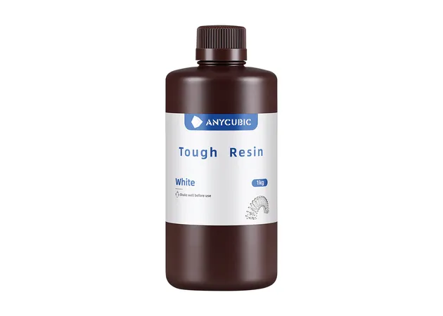 Фото 3 - WHITE Tough Flexible UV Resin Anycubic 1kg