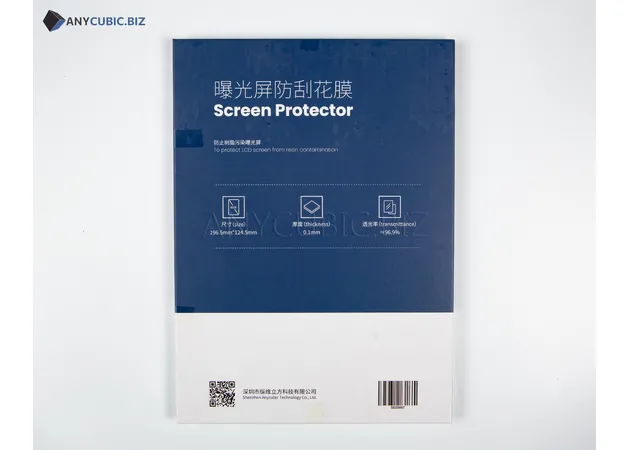 Фото 13 - Screen Protector for Anycubic Photon Mono X 6K 5 pcs 196.5 x 124.5 mm