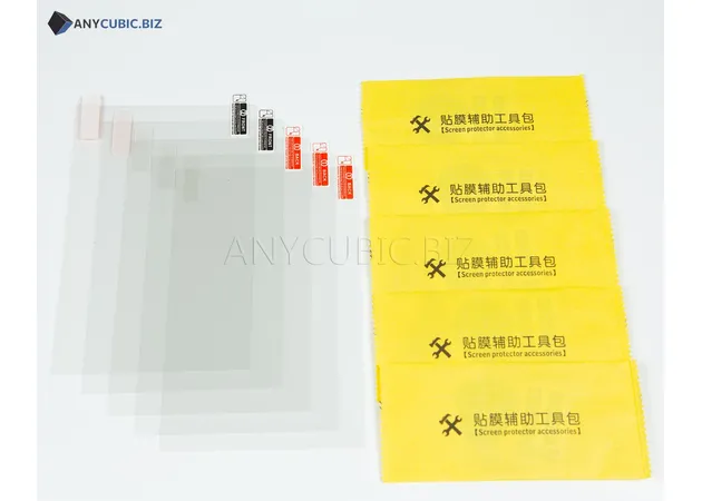 Фото 5 - Screen Protector for Anycubic Photon Mono X 6K 5 pcs 196.5 x 124.5 mm