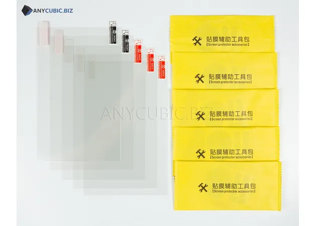 Фото 6 - Screen Protector for Anycubic Photon Mono X 6K 5 pcs 196.5 x 124.5 mm