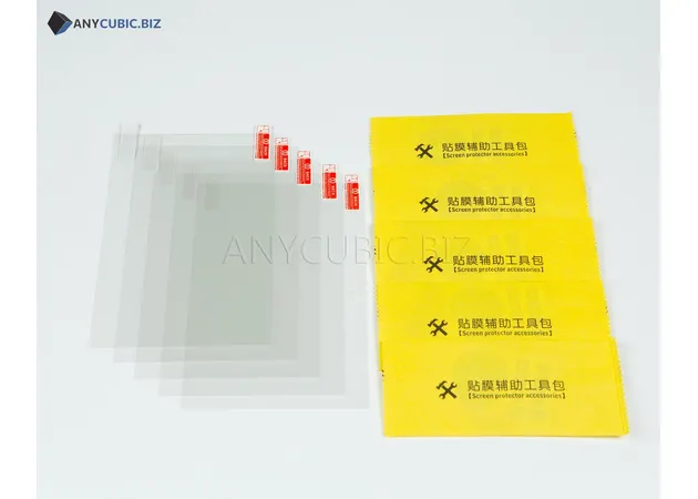 Фото 8 - Screen Protector for Anycubic Photon Mono X 6K 5 pcs 196.5 x 124.5 mm