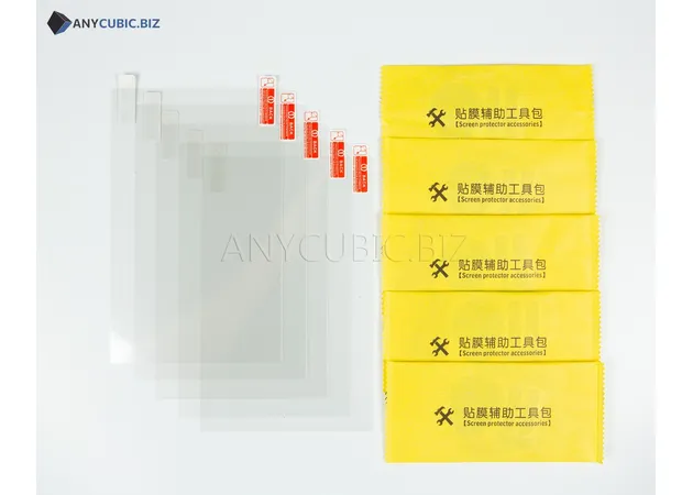 Фото 9 - Screen Protector for Anycubic Photon Mono X 6K 5 pcs 196.5 x 124.5 mm