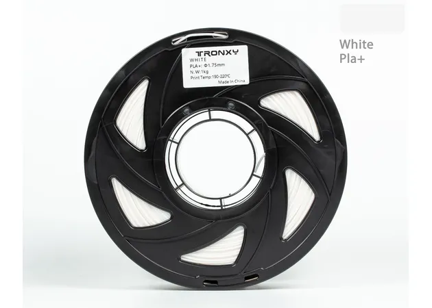 Фото 6 - White PLA plastic Tronxy for 3D printer 340m 1kg | 1.75mm