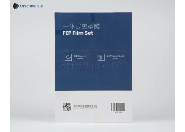 Фото 3 - FEP Film for Anycubic Photon Mono 2 | Anycubic Mono 4(198х130 мм) with frame (1pcs)