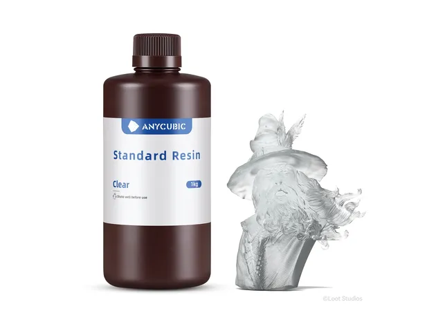 Фото 2 - Anycubic Standard Resin Clear 1 kg