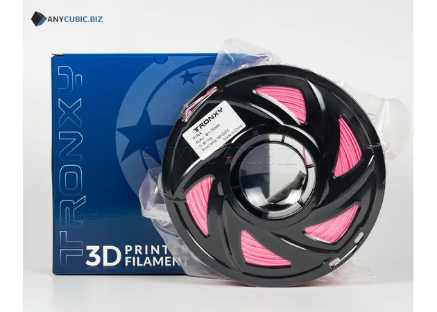 Фото 2 - Рожевий PLA філамент (пластик) для 3D принтера 1кг, 1.75мм, 330м Tronxy Filament
