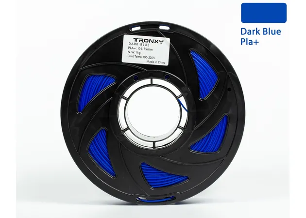 Фото 6 - Dark Blue PLA plus plastic Tronxy for 3D printer 340m | 1 kg | 1.75 mm