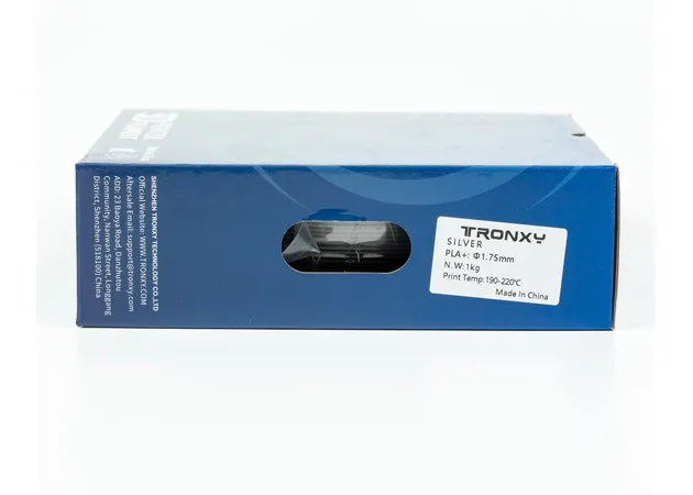 Фото 5 - Silver PLA plus plastic Tronxy for 3D printer 340m | 1 kg | 1.75 mm