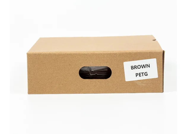 Фото 5 - PETG filament (plastic) for 3D printer Brown 1kg, 1.75mm, 330m