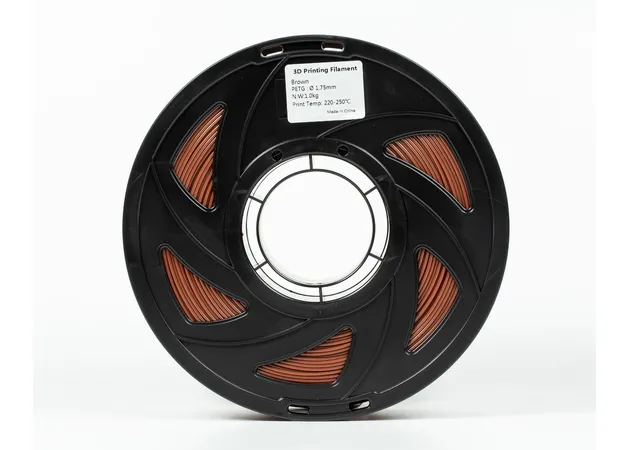 Фото 3 - PETG filament (plastic) for 3D printer Brown 1kg, 1.75mm, 330m