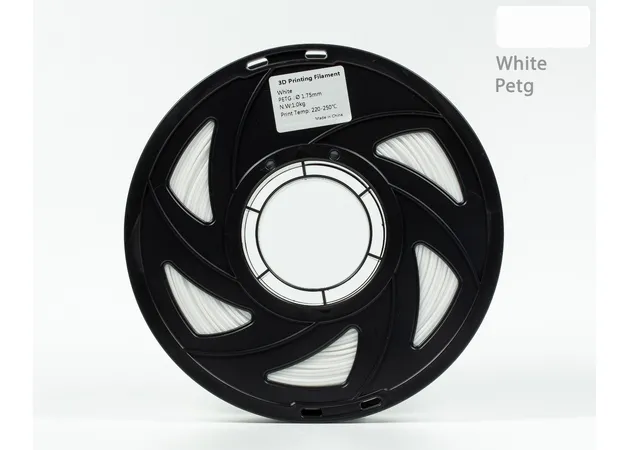 Фото 2 - PETG filament (plastic) for 3D printer White 1kg, 1.75mm, 330m