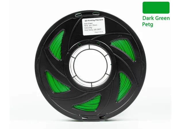 Фото 2 - PETG filament (plastic) for 3D printer Khaki Dark green 1kg, 1.75mm, 330m