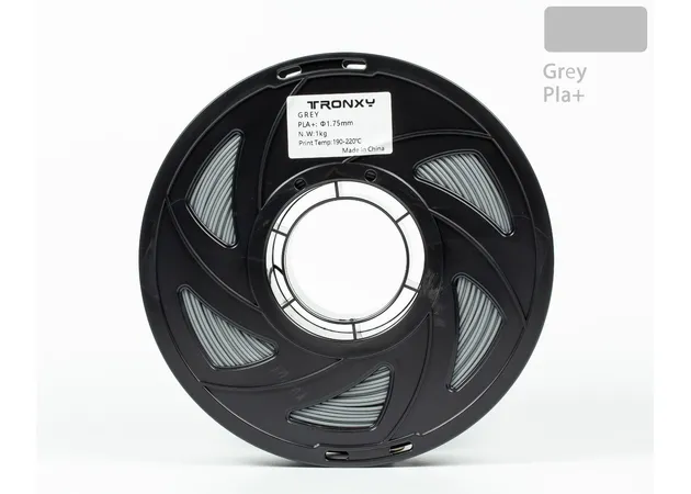 Фото 3 - Grey PLA plus plastic Tronxy for 3D printer 340m | 1 kg | 1.75 mm
