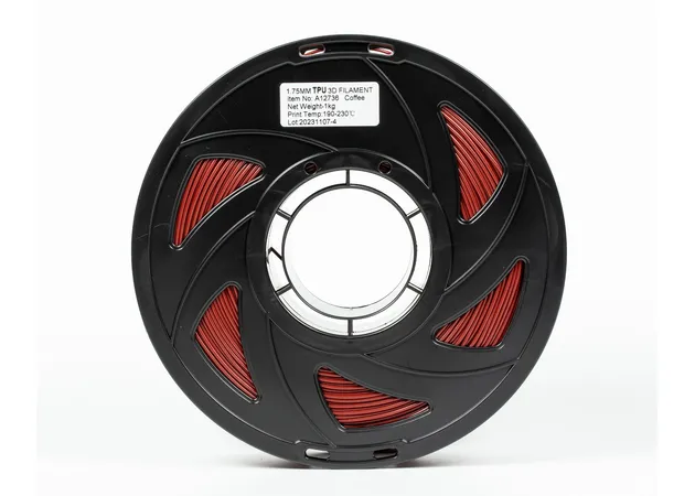 Фото 5 - Coffee TPU 95A Filament for 3D Printer 1 kg