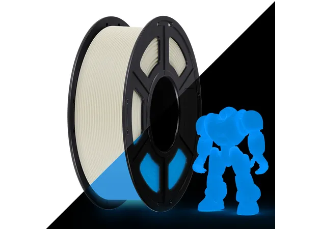 Фото 3 - PLA Luminous Glow In The Dark Blue 1.75 mm Anycubic