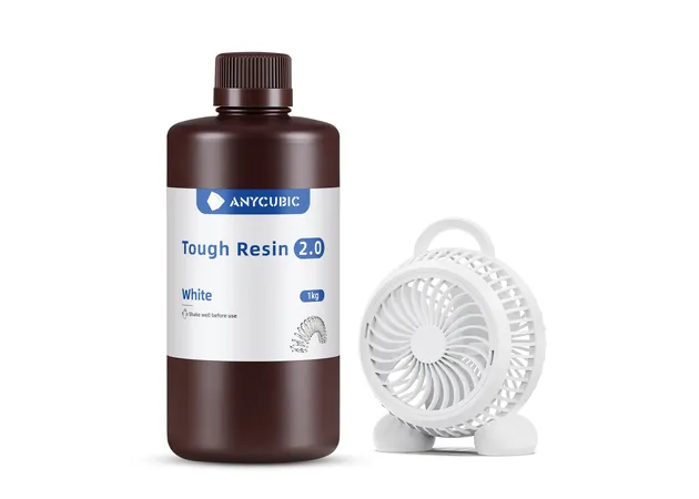 Фото 2 - Anycubic Tough Resin 2.0 White 1 kg