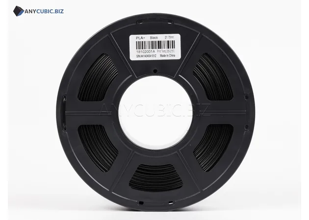 Фото 3 - Anycubic PLA+ Black Filament 1 kg 1.75 mm for FDM 3D Printer