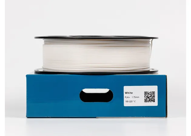 Фото 2 - White PLA plus plastic for 3D printer ✪1kg✪1.75mm