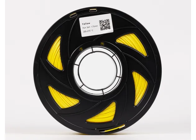 Фото 4 - PLA Silk Yellow Filament ALL3DP 1 kg 1.75 mm
