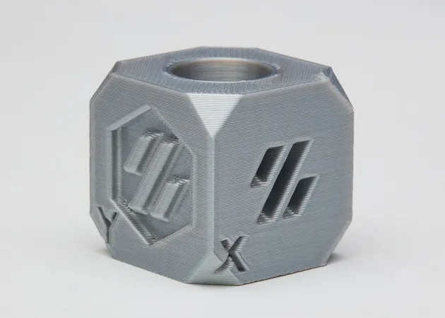Фото 7 - PLA Silk Silver Filament ALL3DP 1 kg 1.75 mm