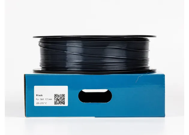 Фото 2 - PLA Silk Black Filament ALL3DP 1 kg