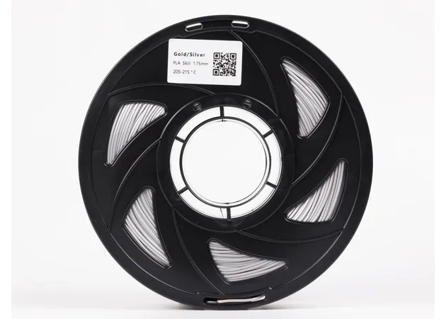 Фото 4 - PLA Silk Gold Silver Filament ALL3DP 1 kg