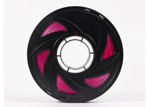 Фото 5 - PLA Silk Red Blue Green Tri-Color Filament ALL3DP 1 kg