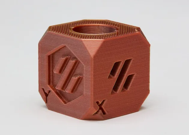 Фото 7 - PLA Silk Gold Silver Copper Tri-Color Filament ALL3DP 1 kg