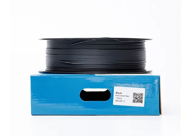 Фото 2 - PLA Carbon Fiber Black Filament ALL3DP 1 kg