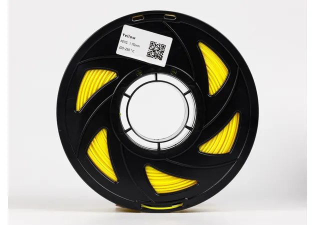 Фото 3 - Жовтий PETG (ПЕТГ) coPET пластик для 3D принтера | Yellow PETG 1кг | 1.75мм | 330м