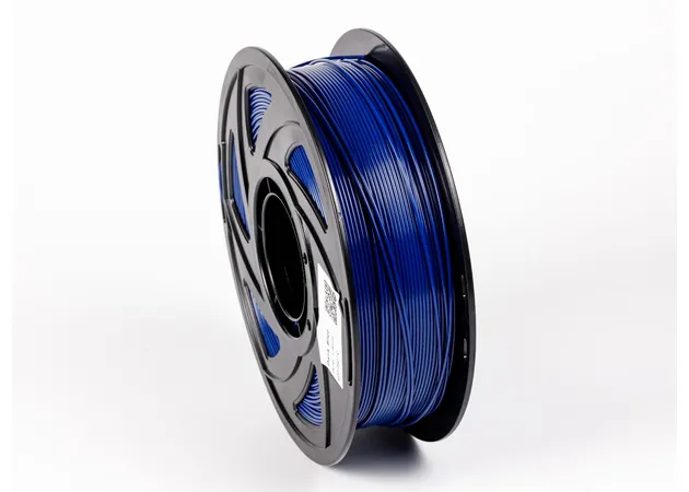 Фото 2 - Темно-синій PETG (ПЕТГ) coPET пластик для 3D принтера | DarkBlue PETG 1кг | 1.75мм | 330м