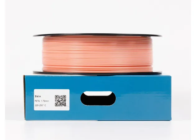 Фото 3 - Бежевий PETG (ПЕТГ) coPET пластик для 3D принтера | Skin PETG ral 3012 1кг | 1.75мм | 330м