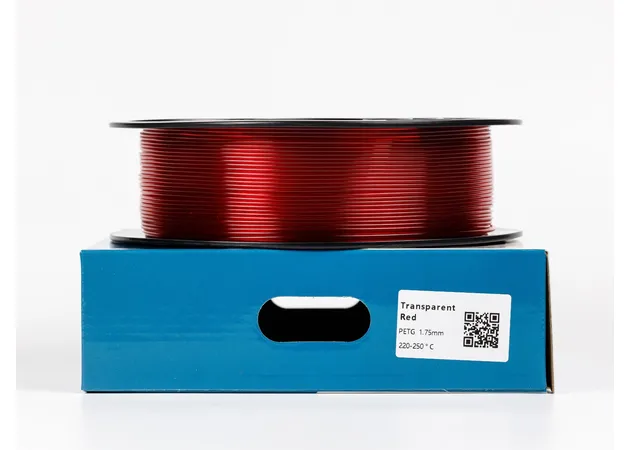 Фото 2 - Translucent Red PETG Filament ALL3DP 1 kg