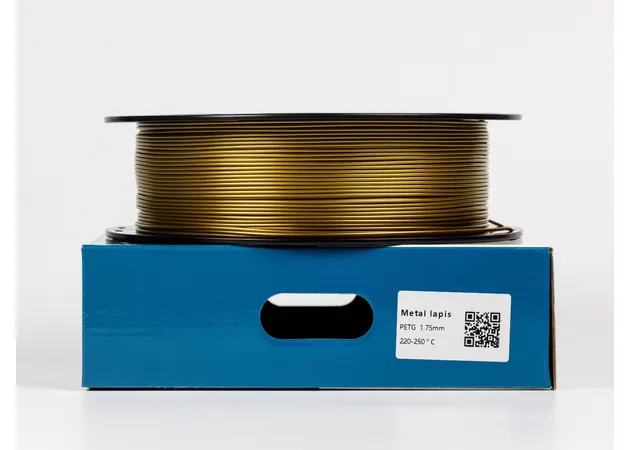 Фото 3 - Honey Yellow PETG Metal Lapis Filament ALL3DP 1 kg