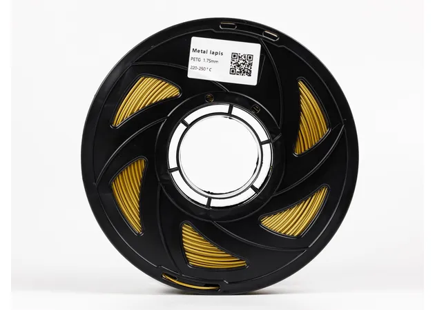 Фото 4 - Honey Yellow PETG Metal Lapis Filament ALL3DP 1 kg