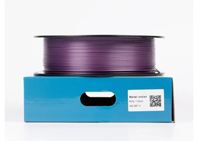Фото 2 - Signal Violet Metallic PETG Filament ALL3DP 1 kg