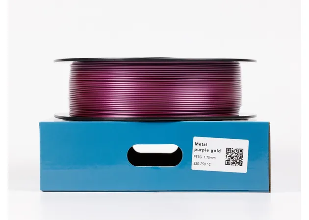 Фото 3 - Purple Gold Metallic PETG Filament ALL3DP 1 kg