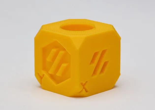 Фото 7 - Темно-жовтий PLA пластик для 3D принтера | Pla Dark Yellow 1кг | 1.75мм | 330м