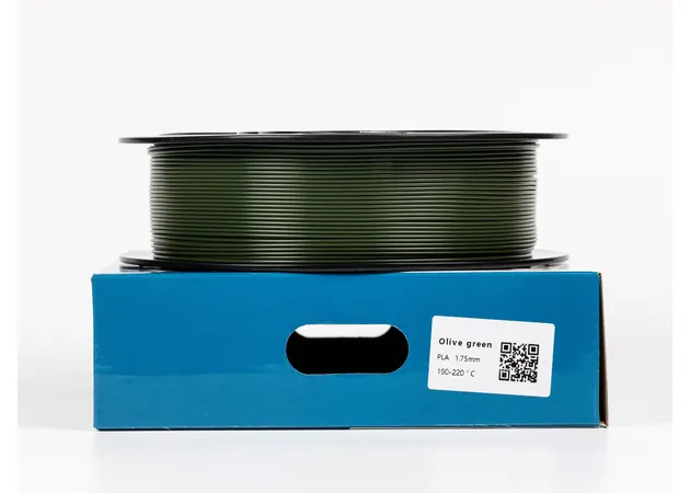 Фото 2 - PLA Olive Green Filament 1 kg 1.75 mm