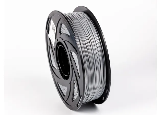 Фото 4 - Срібний PLA пластик для 3D принтера | Pla Silver 1кг | 1.75мм | 330м