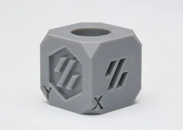 Фото 5 - Срібний PLA пластик для 3D принтера | Pla Silver 1кг | 1.75мм | 330м