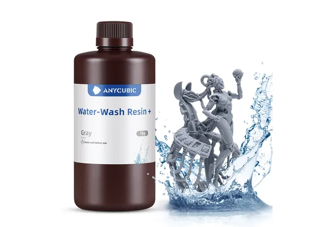 Фото 2 - Gray Water-Wash Resin+ Anycubic 3kg